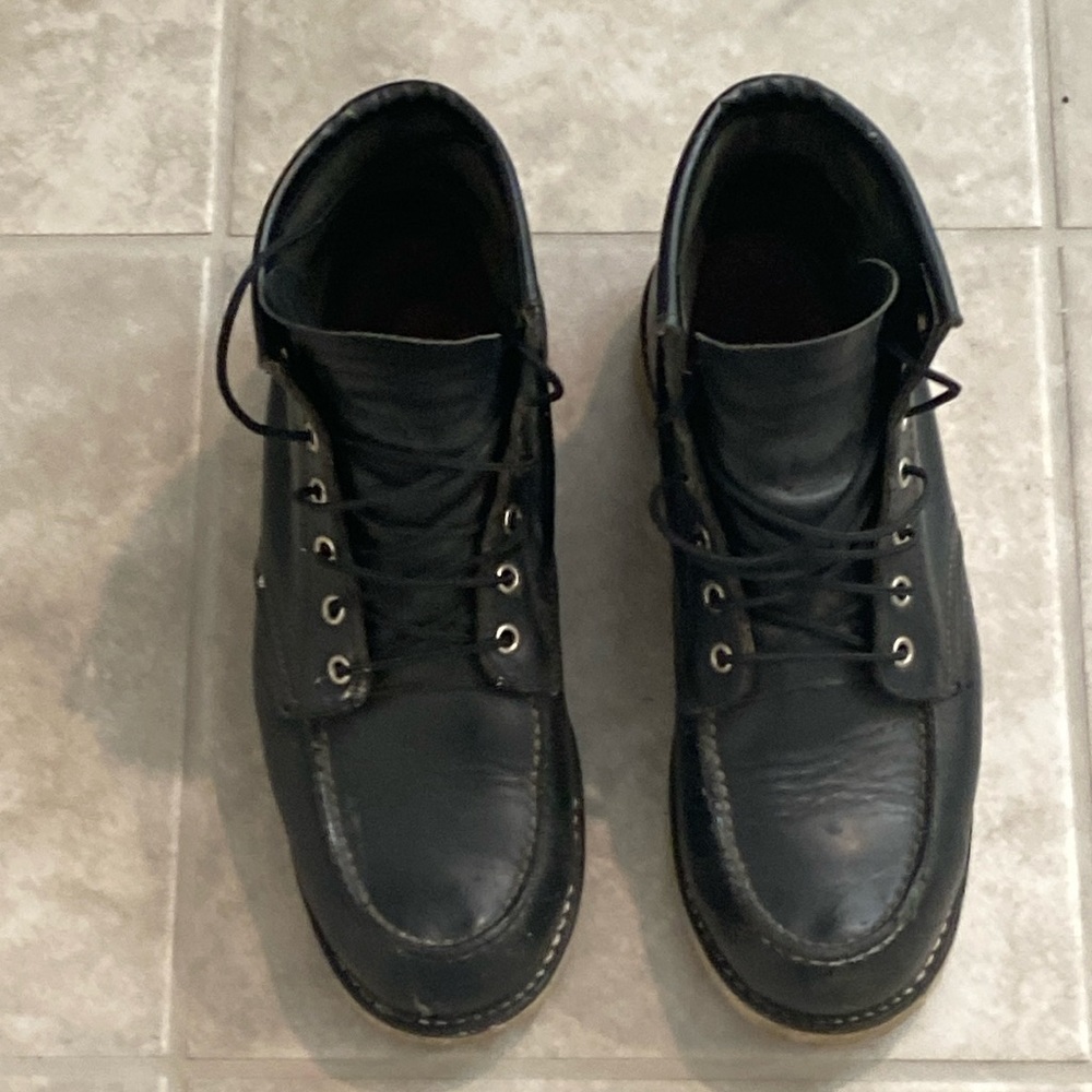Redwings 8130 Black. Mens 8.5 D